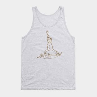 Yoga Bellies Warrior Frog Tank Top